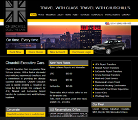 Churchill Executive Cars, Car Hire