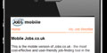 Jobs.co.uk Mobile Jobs Board