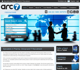 Arc 7 - Pharmaceutical Recruitment