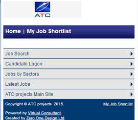 ATC Mobile Recruitment Website