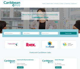 Caribbean Opus, Online Jobsboard