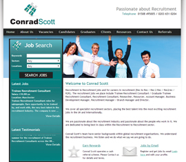 Conrad Scott - recruitment to recruitment