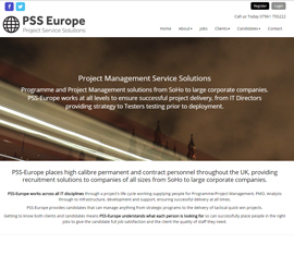 PSS Europe, Programme & Project Mngmt Recruitment