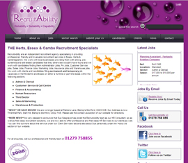 Recruit-Ability.co.uk, admin, accounts, sales jobs