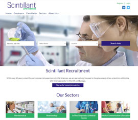 Scintillant, Life Sciences Recruitment