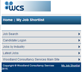 Woodland Mobile Recruitment Website